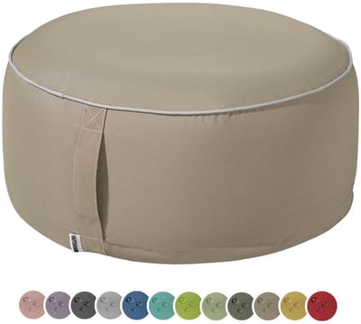 Dailygoods- Poef Weerbestendig - Zitkussen - Vloerkussen - Opblaasbaar - Tuinbank - 25 x 55 cm - Duurzaam materiaal