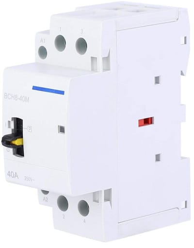 AC-bescherming - Handmatige bedieningsschakelaar - 40A 230V - DIN-railmontage - Betrouwbare beveiliging - Geschikt voor huishoudelijke to