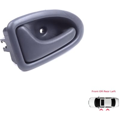 BDP104 Poignée de porte intérieure gauche Grise pour Renault Clio Trafic Master 2 Scenic Megane Logan 1 Movano A Primastar 1 Daily 8200028994