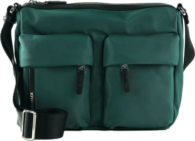 MANDARINA DUCK Schoudertas Hunter Crossover Rain Forest Groen