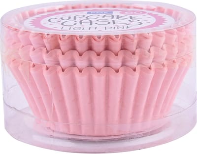 PME Cupcake Vormpjes Papier - Licht Roze - pk/60 - Baking Cups