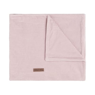 Baby's Only Ledikantdeken - Baby deken Sense - Dekentje voor meisjes - 1.6 TOG - 100x135 cm - Oud Roze - Zachte rib corduroy stof