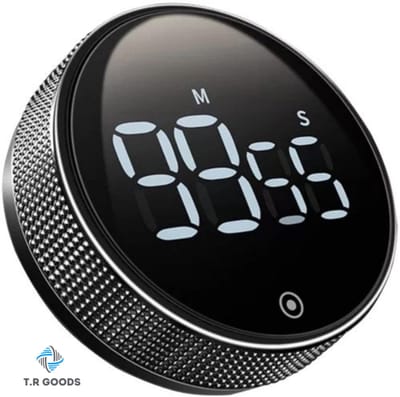 T.R Goods Magnetische Digitale LED Timer keukentimer – Multifunctionele Keukenwekker met Stopwatch & Magneet