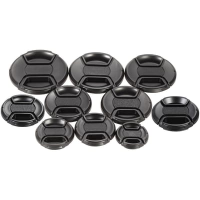 55mm Center Pinch Snap-on Lensdop Cover Houder voor Canon Nikon Sony Olympus DSLR Camera Camcorder