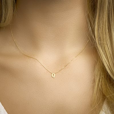 Collier Letter 40 - 42 - 44 Cm