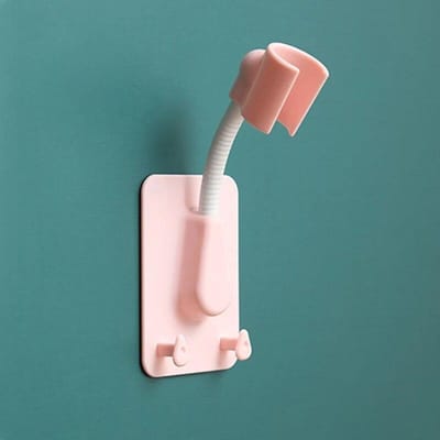 Een Douchehouder Zonder Boren Verstelbare Kop Hangend Zitje Kinder Regen Lotus Luifel Vaste Muur Draagbaar Huishoudelijk Cadeau roze