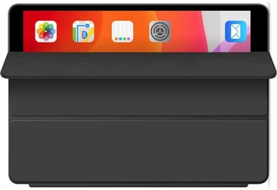 HEM Siliconen iPad Hoes Geschikt Voor iPad 10.5 inch (Pro 2017 / Air 3 2019) – Zwart (Black) – Flexibele Beschermhoes