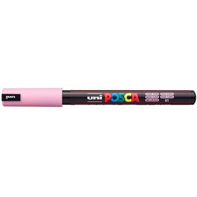 Paintmarker Uni POSCA PC1MR extra fijn lichtroze