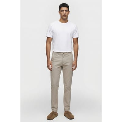 Dstrezzed Marlon Summer Chino Sand Maat: 32 | Chino's Outlet | Heren | Beige