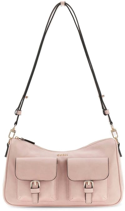 GUESS schoudertas Kassie Convertible Shoulder Bag Light Rose oud roze