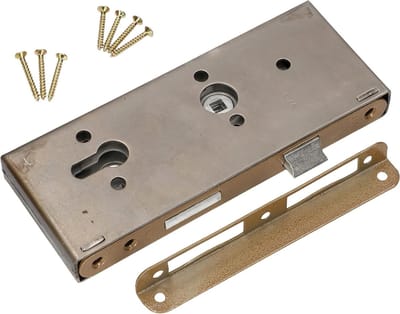 Insteekslot met slotkast - Deurslot universeel - Veiligheid thuis - Omkeerbaar voor links en rechts - 72 x 50 mm