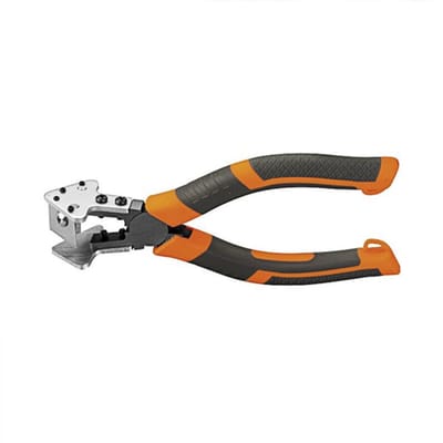 Verstekschaar - rubberen strips - schaar - V-tang - 90 degree strip cutter - Weather stripping cutter - Door seal strip cutter - Window seal strip cutter - V cutter - handgereedschap voor precisiewerk