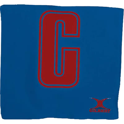 Gilbert Netball Patch II Bibs - One Size - Royal / Rood