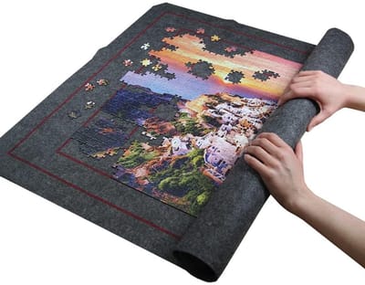 ApexArte® Puzzeltafel - Puzzelmat - Puzzelmap - Zwart