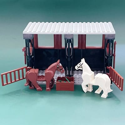 Hoge Kwaliteit Moc Hoge Kwaliteit Paard Hoge Kwaliteit Stal Hoge Kwaliteit Gebouw Hoge Kwaliteit Blokken Stedelijk gebied Hoge Kwaliteit Boerderij Hoge Kwaliteit Koeienstal