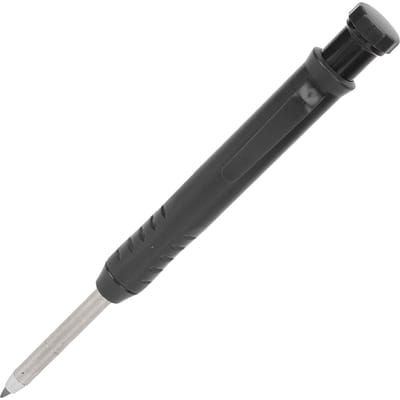 Crayon de charpentier mécanique avec taille-crayon Crayon pour trou profond pour le travail du bois pour marquage métal plastique