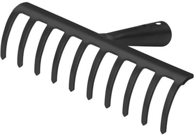 MM Eurotool Tuinhark zonder steel | 10, 12, 14 of 16 tanden | 25 tot 40 cm 10tds