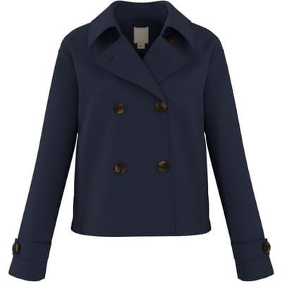 ESMARA Dames trenchcoat (Marineblauw, 40)