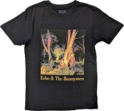 Echo & The Bunnymen - Crocodiles Heren T-shirt - S - Zwart