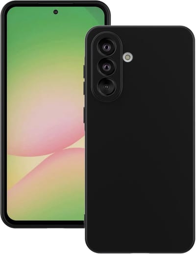 Hoesje Geschikt voor Samsung A26 - Siliconen hoesje geschikt voor Samsung A26 - Zwart
