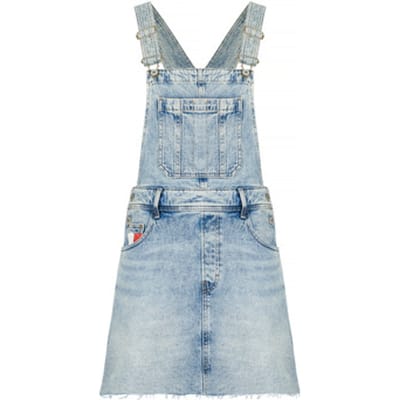 Jumpsui Tommy Jeans DENIM DUNGAREE DRESS RWB