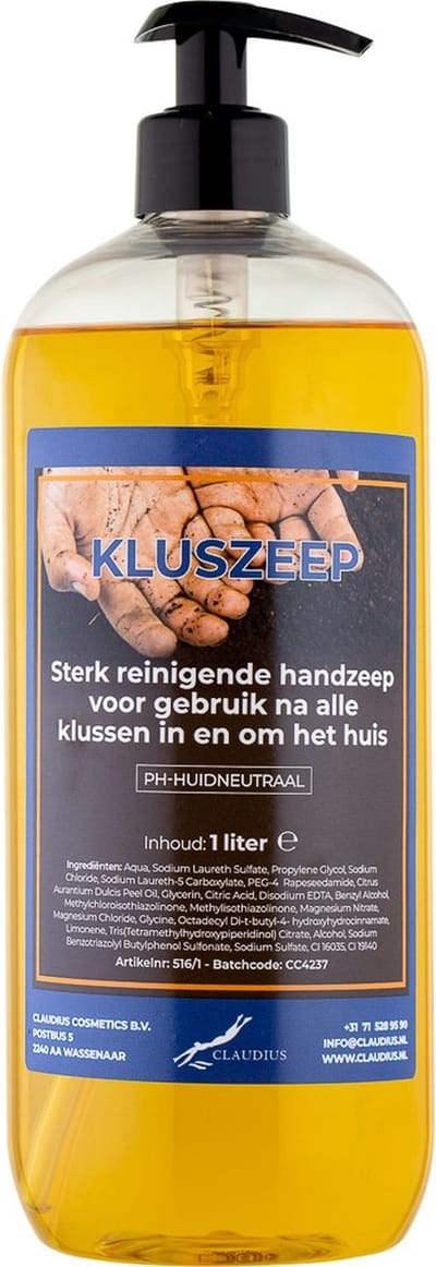 Kluszeep 1 liter - met gratis pomp