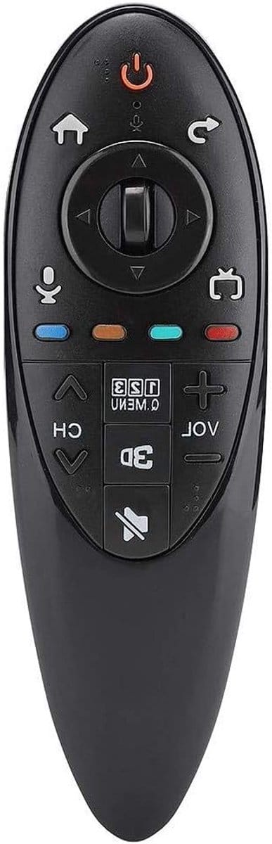 Vervangende afstandsbediening voor 3D Smart TV - Compatibel met AN-MR500G en AN-MR500 - Universele TV afstandsbediening voor eenvoudig gebruik