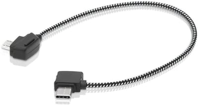 207 mm Micro USB naar USB C kabel - Gegevensoverdrachtskabel voor Mavic Mini RC drone .