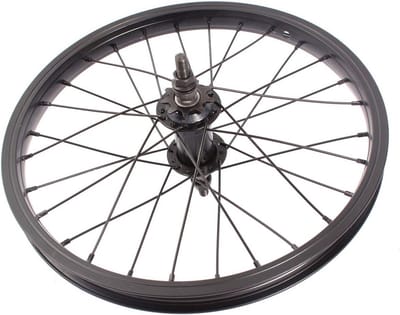 Achterwiel - BMX wiel - Fietsen - Lichtgewicht aluminium - 16 inch - Zwart