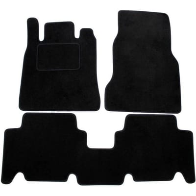 Vloermat - Mercedes Benz - A-klasse W168 - Op maat - Zwart velours - Antislip