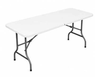 ITRONIQ Inklapbare Tafel 180x70 CM - Klaptafel Opvouwbaar - Stevig & Draagbaar - Tuintafel Voor Camping, Markt & Events