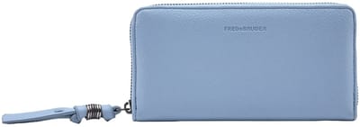 FREDsBRUDER portemonnee Color Kiss Long Wallet Aqua Blue Lichtblauw