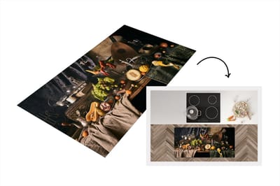 Keukenloper - Loper keuken - Stilleven - Eten - Tafel - 120x60 cm - Keukenloper vinyl