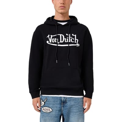 s.Oliver -qs Sweatshirts Black Größe: M | Kaputzenpullis Outlet | Herren | Schwarz
