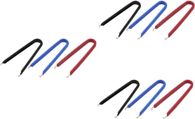 Componenten Pincet - Precisie Tool - Kleine Onderdelen Pakken - Antislip Handgreep - 9 Stuks - Assorti