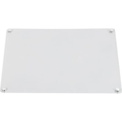 Tableau Magnétique Acrylique Effaçable à Sec Transparent Tableau Mémo pour Réfrigérateur Tableau Mémo pour Réfrigérateur avec 6