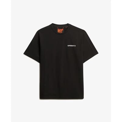 Superdry - Tech T-shirt met relaxte pasvorm - Heren - T-shirts