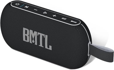 Draagbare Bluetooth Speaker - Draadloze Geluidsbox - Muziek Buiten - 40W Krachtig Geluid - 20.5cm Breed - Zwart