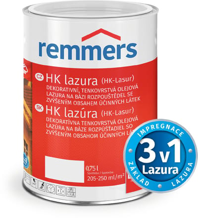 Remmers HK-Lazuur 3in1 - Teak - 0.75 liter