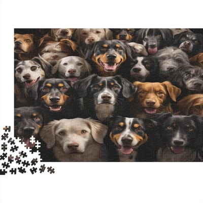 Houten Puzzel - Familie Spel - Ontspanning Thuis - Met Bonus Poster - 1000 Stukjes - Gekleurd