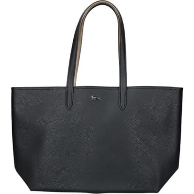 Lacoste Anna - Shopper 35 cm (noir krema)