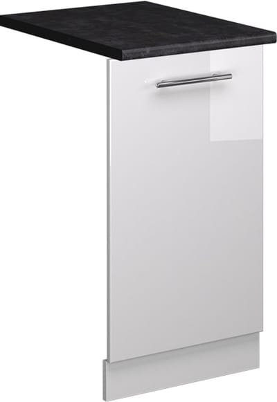 Vicco Fame-Line Vaatwasserfrontpaneel – 45 cm, WB Antraciet Wit Hoogglans