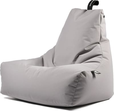 Extreme Lounging - b-bag mighty-b - zitzak voor volwassenen - binnen & buiten - uv- en waterbestendig - Silver grey