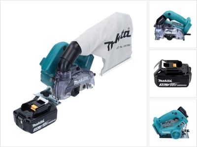 Makita DCC 500 F1 accu diamantsnijder 18 V 125 mm borstelloos + 1x accu 3,0 Ah - zonder oplader