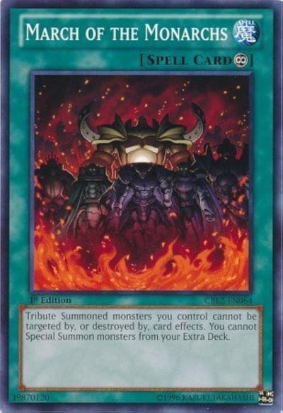 Yu-Gi-Oh! Kaartspel - March of the Monarchs - 1e Editie Common