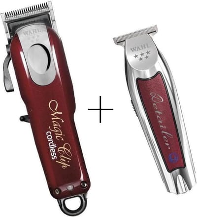 Wahl Magic clip cordless + Wahl Detailer cordless