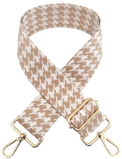 Dailygoods- Schouderriem Verstelbaar 75-130 cm - Schouderband voor Tas - Tassenriem 5 cm Breed - Crossbody Riem - Katoenen Accessoire - Duurzame Hardware - Tasriem