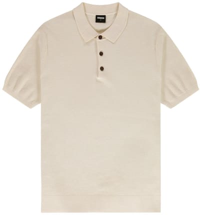 Kultivate Poloshirt Pl Pablo 2101050000 Ecru 203 Mannen Maat - XXL
