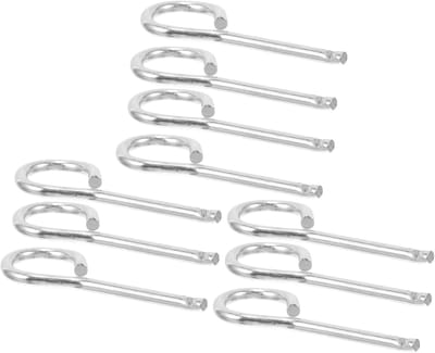 Vervangingspinnen Brandblusser - Lock Pins - Brandbeveiliging - Duurzaam IJzer Ontwerp - 5.30X2.00X0.30CM - Zilver