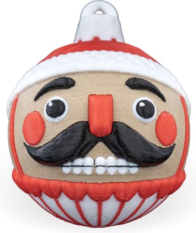 Notenkraker kerstbal kertsboom ornament